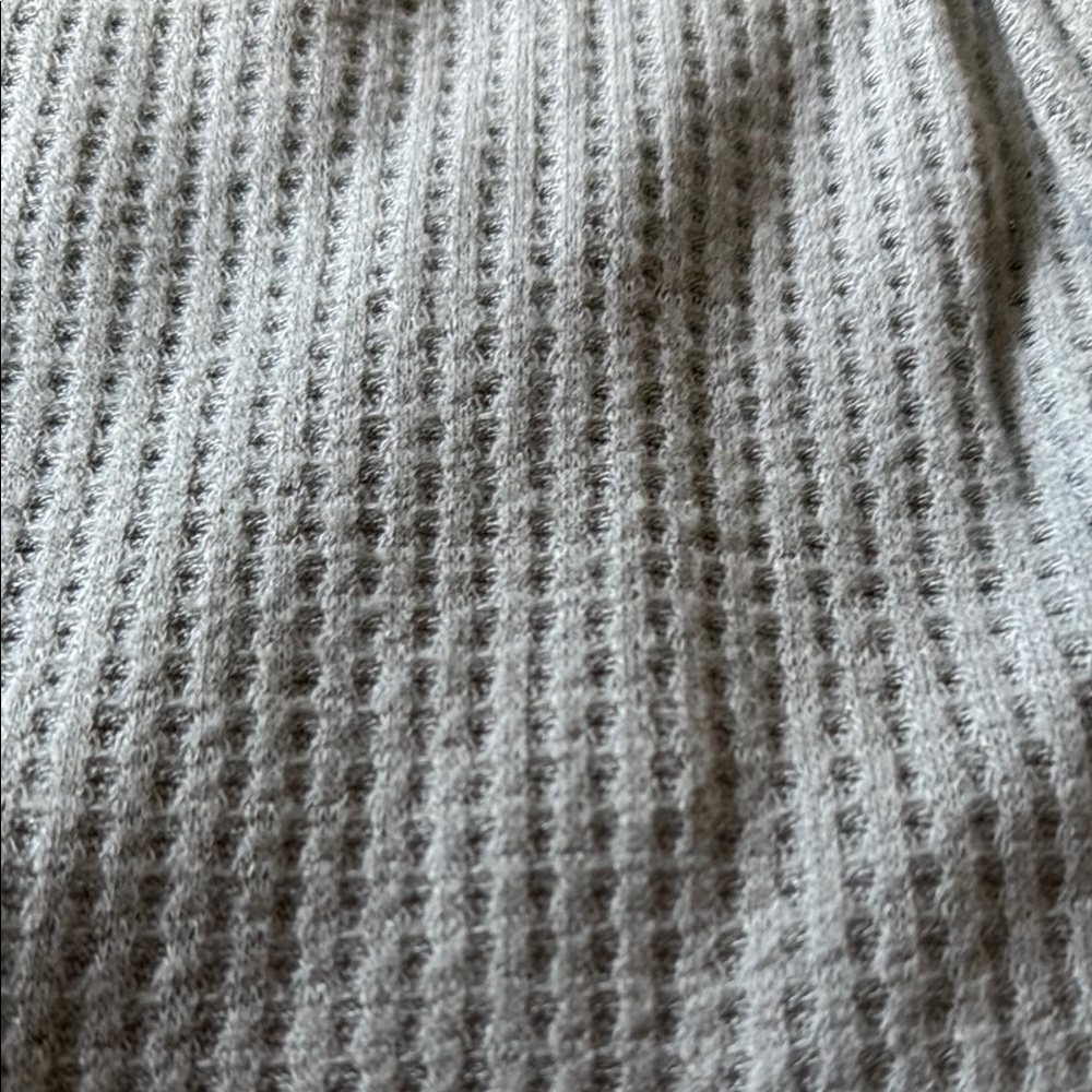 Honeydew Cozy Waffle Knit Lounge Pants in Light Gray - Picture 4 of 5